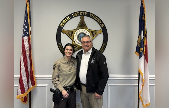 Cabarrus County Sheriff's Deputy Alex Grishaw Promoted to Detective in Criminal Investigations