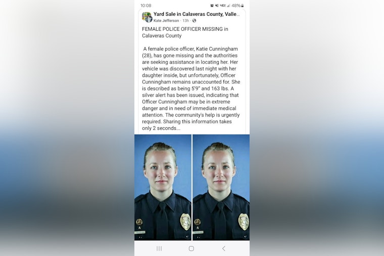 Calaveras County Sheriff's Office Debunks Online Hoax Alleging Great Falls Officer Missing