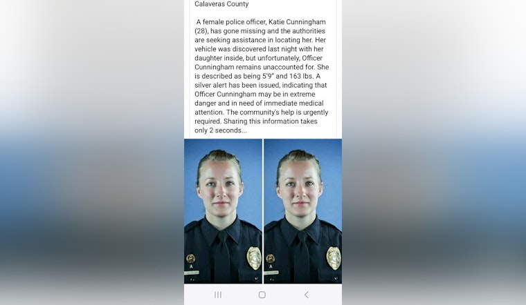 Calaveras County Sheriff's Office Debunks Online Hoax Alleging Great Falls Officer Missing