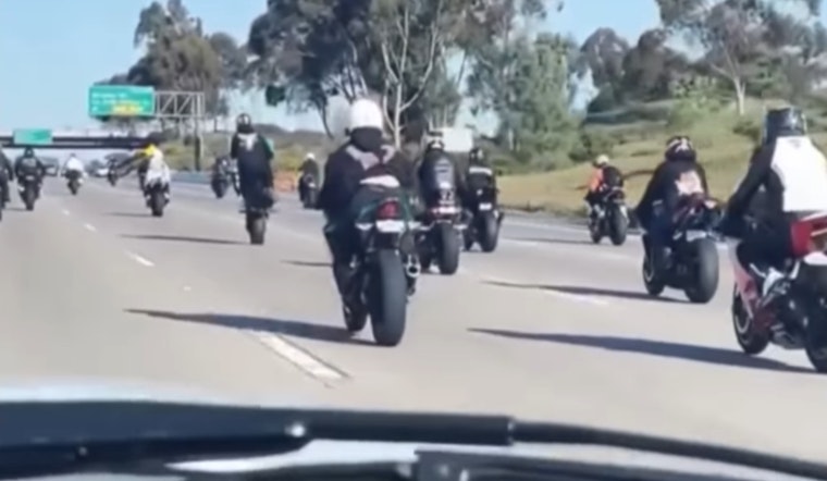 California Highway Patrol Cracks Down on Reckless Motorcycling Stunts Along I-5 and I-805