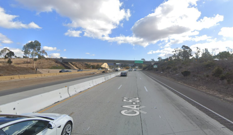 Caltrans Announces Weekend Closure of Westbound SR-52 in Santee for Roadworks; Detours Suggested
