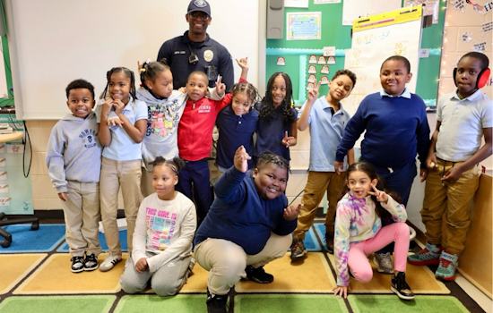 Camden County Police Trade Patrol for Classroom to Foster Unity at Elementary School Career Day