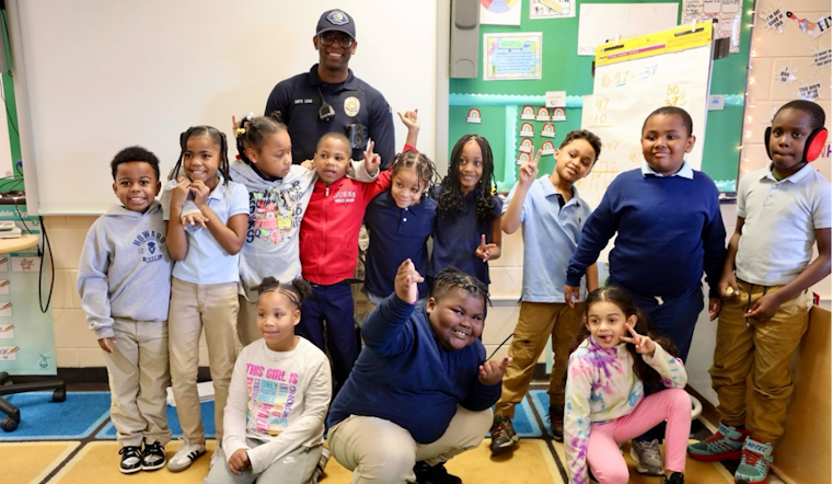 Camden County Police Trade Patrol for Classroom to Foster Unity at Elementary School Career Day