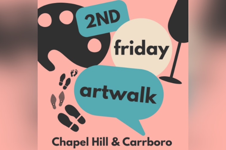 Carrboro and Chapel Hill Gear Up for the Cultural Spectacle of 2nd Friday Art Walk on March 14
