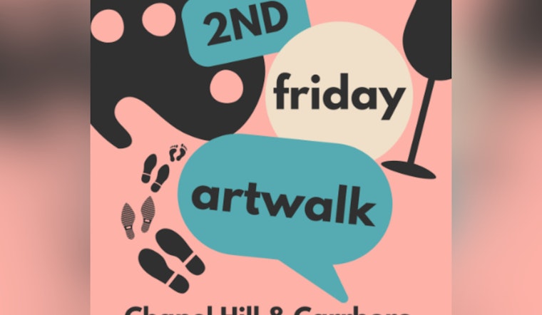 Carrboro and Chapel Hill Gear Up for the Cultural Spectacle of 2nd Friday Art Walk on March 14