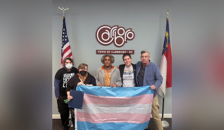 Carrboro Commemorates Transgender Day of Visibility with Week-Long Observance and Advocacy Efforts