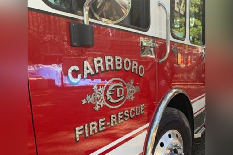 Carrboro Firefighters Quickly Quell Apartment Blaze, No Injuries, Two Displaced