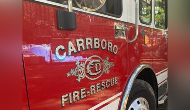 Carrboro Firefighters Quickly Quell Apartment Blaze, No Injuries, Two Displaced