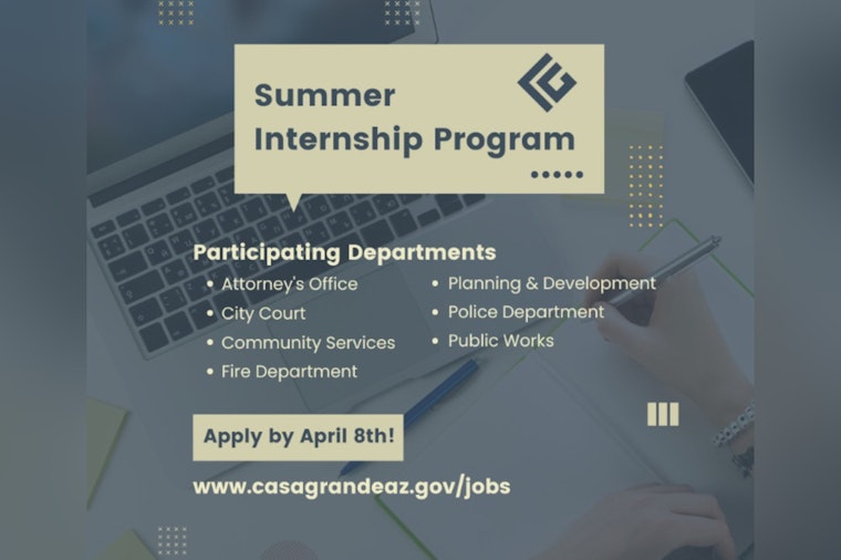 Casa Grande Offers Summer Internship Program for Students Eager to Learn About Public Service