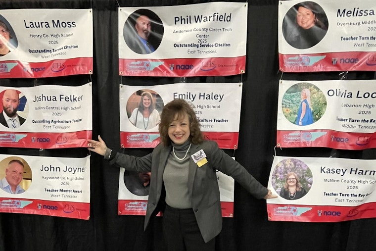 Central High's Felker and McMinn County High's Harmon Win Teaching Awards