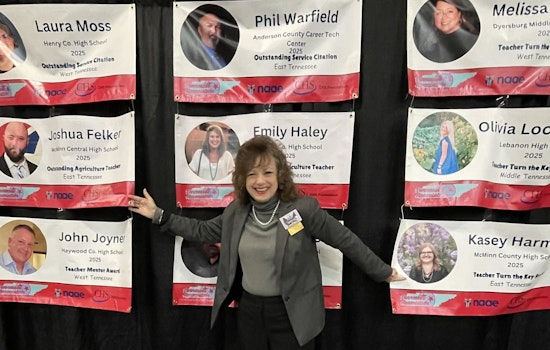 Central High's Felker and McMinn County High's Harmon Win Teaching Awards