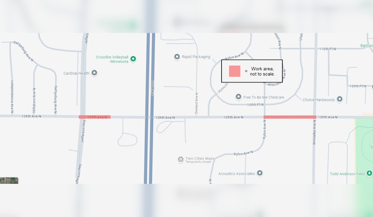 Champlin Set to Begin Major Gas Infrastructure Upgrade on 109th Avenue in Collaboration with CenterPoint Energy