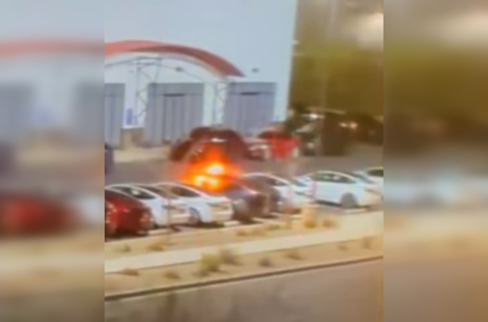 Chaos in Sin City, Tesla Vehicles Torched, Guns Blazed in Suspected Arson Rampage Linked to Political Vendetta