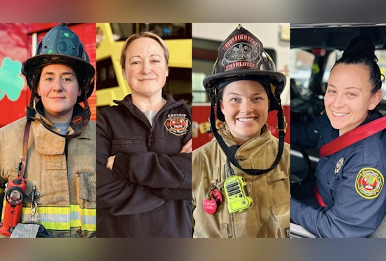 Charlotte Fire Department Highlights Female Firefighters During Women's History Month
