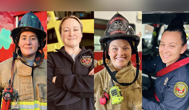 Charlotte Fire Department Highlights Female Firefighters During Women's History Month