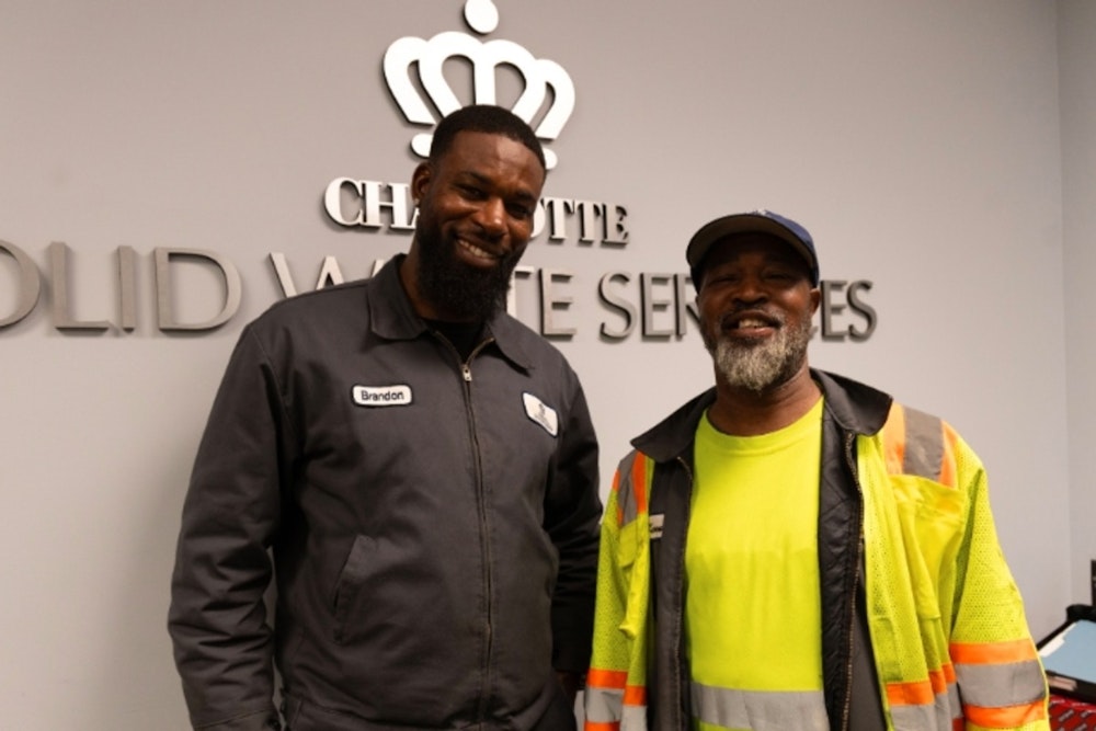 Charlotte Solid Waste Workers Hailed as Heroes for Saving Man's Life on Collection Route