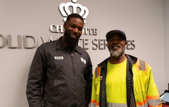Charlotte Solid Waste Workers Hailed as Heroes for Saving Man's Life on Collection Route