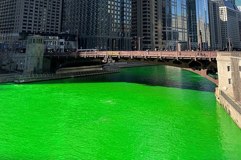 Chicago Embraces Irish Heritage with Green River Dyeing and St. Patrick's Day Parade