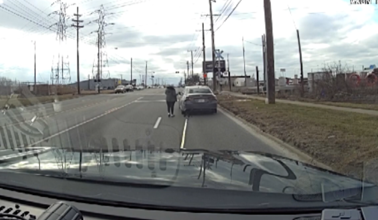 Chicago Woman Charged After High-Tech Grappler Ends Police Chase in Suburban Cleveland
