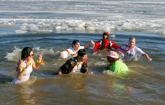 Chicago's Bravest Dive into Icy Lake Michigan for 25th Annual Polar Plunge, Boosting Special Olympics Fundraiser