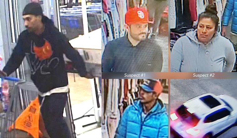 Chula Vista Police Seek Public's Help Identifying Suspects in Property Crime Wave