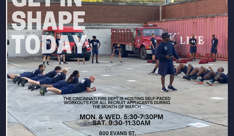Cincinnati Fire Department Hosts Fitness Sessions to Prep for Firefighting Rigors, Offers On-Spot Applications