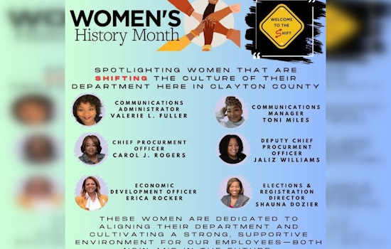 Clayton County Commends Women's Pivotal Roles as Women's History Month Concludes