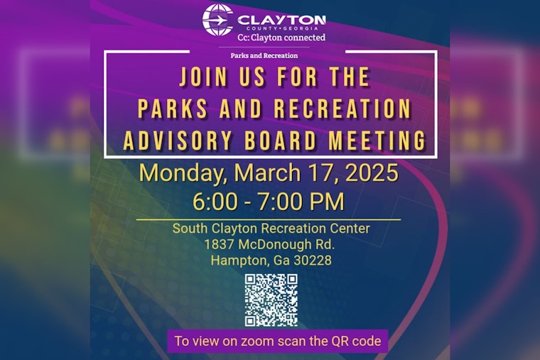 Clayton County Invites Public Input for Parks and Recreation at Upcoming Advisory Board Meeting