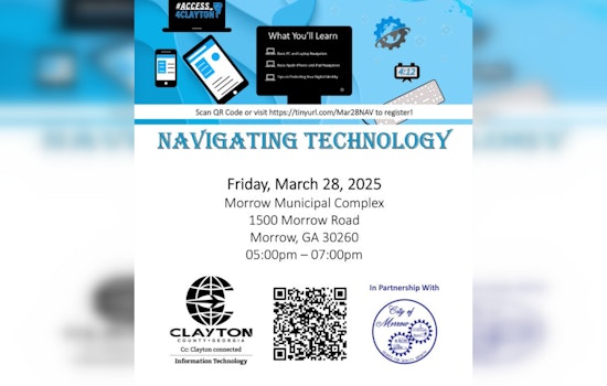 Clayton County Offers Digital Literacy Boost with Navigating Technology Training Course