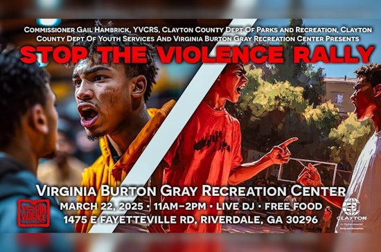 Clayton County Officials Rally Community for "Stop the Violence Rally" in Riverdale