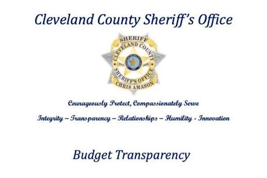 Cleveland County Sheriff's Office Spurs Community Dialogue with Social Media Post on Budget Priorities