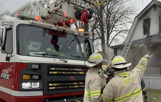Cleveland Heroes, Teen and Police Officers Rescue Residents in Double House Fire on Sacramento Avenue