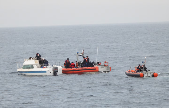 Coast Guard Intercepts Vessel Suspected of Illegal Entry 20 Miles West of Point Loma, California