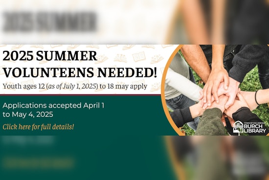 Collierville Burch Library Seeks Teen Volunteers for Summer Reading Program