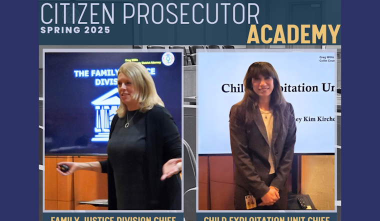 Collin County DA's Citizen Prosecutor Academy Highlights Fight Against Child Exploitation and Abuse