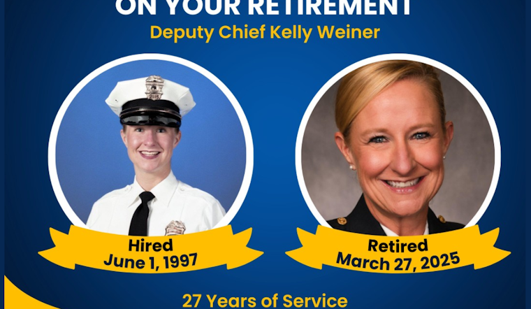 Columbus Deputy Chief Kelly Weiner Retires After 25 Years of Commendable Service in Policing