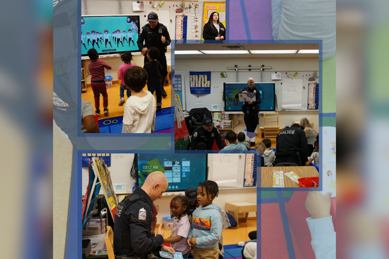 Columbus Police Engage with Youngsters at Linden Park School Through 'Books and Badges' Program