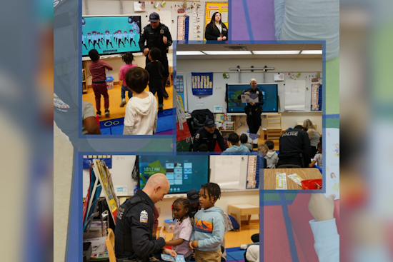 Columbus Police Engage with Youngsters at Linden Park School Through 'Books and Badges' Program