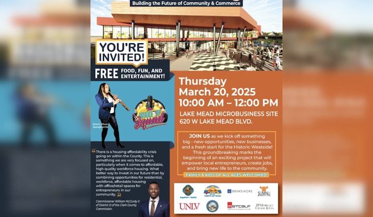 Commissioner McCurdy II and Brinshore to Launch $53M Mixed-Use Development in Clark County's Historic Westside