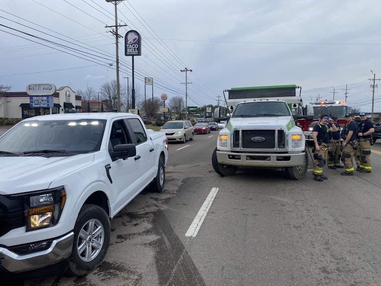 Commuters Face Delays in Murfreesboro as Crash on S. Church Street Leads to Lane Closures and Fuel Leak