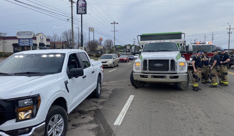 Commuters Face Delays in Murfreesboro as Crash on S. Church Street Leads to Lane Closures and Fuel Leak