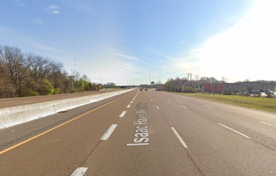 Commuters in Memphis Face Delays as I-40 Eastbound at Whitten Closes Due to Traffic Accident
