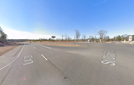 Construction on LA 28 at St. Clair Road in Rapides Parish Completed