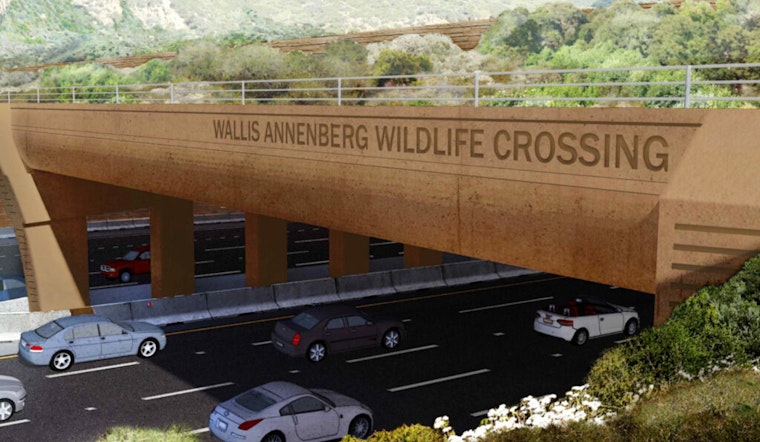 Construction Progresses on Revolutionary Wildlife Crossing Over 101 Freeway in Agoura Hills