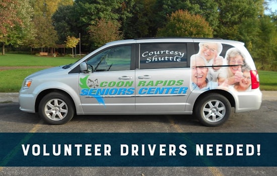 Coon Rapids Senior Center Seeks Volunteers to Drive Local Seniors to Community Activities