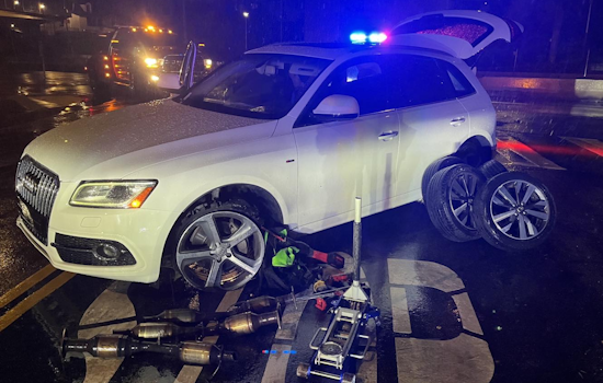 Daly City Police Arrest Oakland Man After Short Chase, Recover Stolen Vehicle and Catalytic Converters