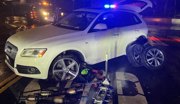 Daly City Police Arrest Oakland Man After Short Chase, Recover Stolen Vehicle and Catalytic Converters