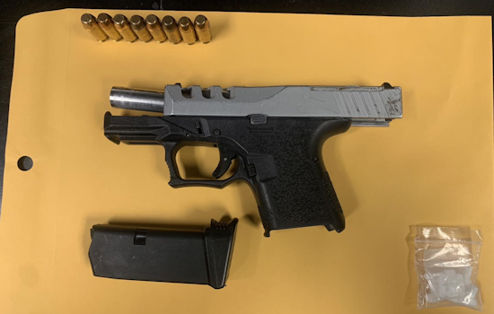 Daly City Traffic Stop Leads to Arrest of Two on Firearm and Drug Charges