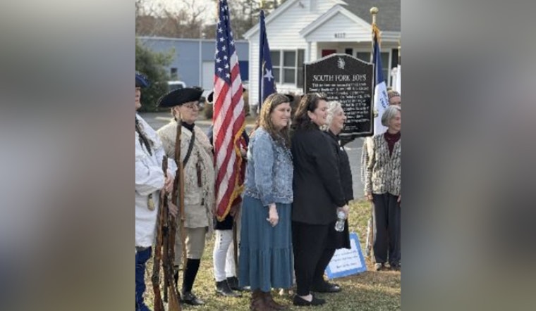 Daughters of the American Revolution Dedicate New Historical Marker Honoring 'South Fork Boys' in North Carolina