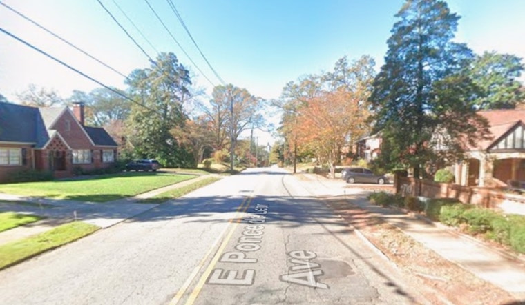 Decatur Road Closure for Sewer Repairs at 710 East Ponce de Leon Ave on March 6